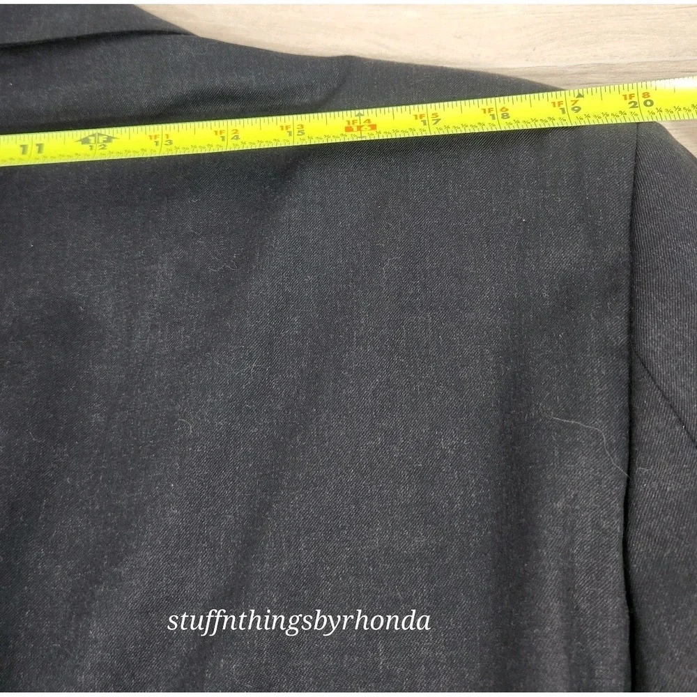 Jos A Bank 96% Wool / 4% Cashmere Dark Blue‎ Blazer Sport Coat Suit Jacket 46R